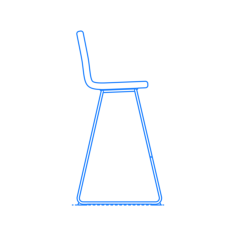 Furniture Stools Ikea Lillanas Barstool Stencil Svg Design File, Free Vectors File